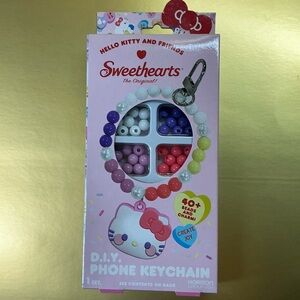Hello Kitty Own Customize DIY Phone Keychain or Jewelry Beads of Multicolor